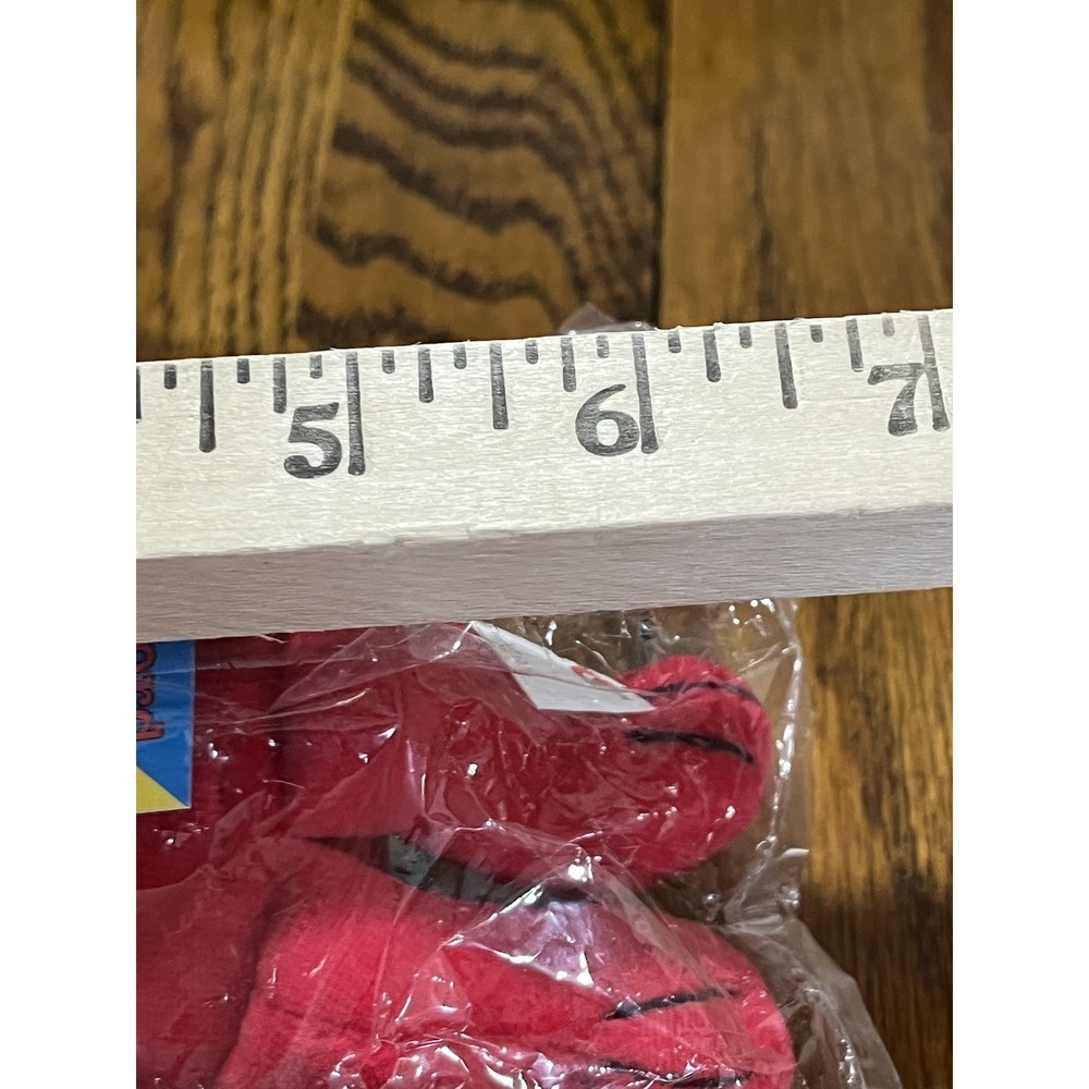 CLIFFORD THE BIG RED DOG Finger‎ Puppet Plush New Sealed Sidekick 1999 - Picture 4 of 4
